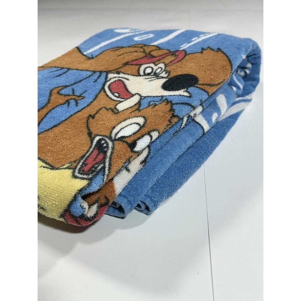 VTG 80s Splash Mountain Beach Towel Walt Disney World Cast Member Exclusive RARE
